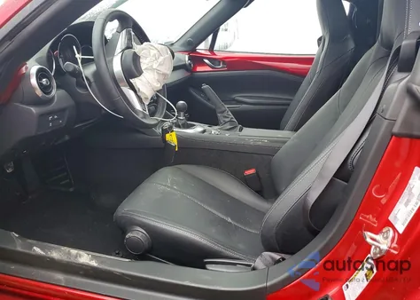 2024 Mazda Mx-5 Miata Grand Touring z USA, uszkodzony, nr VIN JM1NDAM7XR0608564